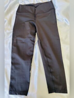 High-Rise Black Performance Leggings